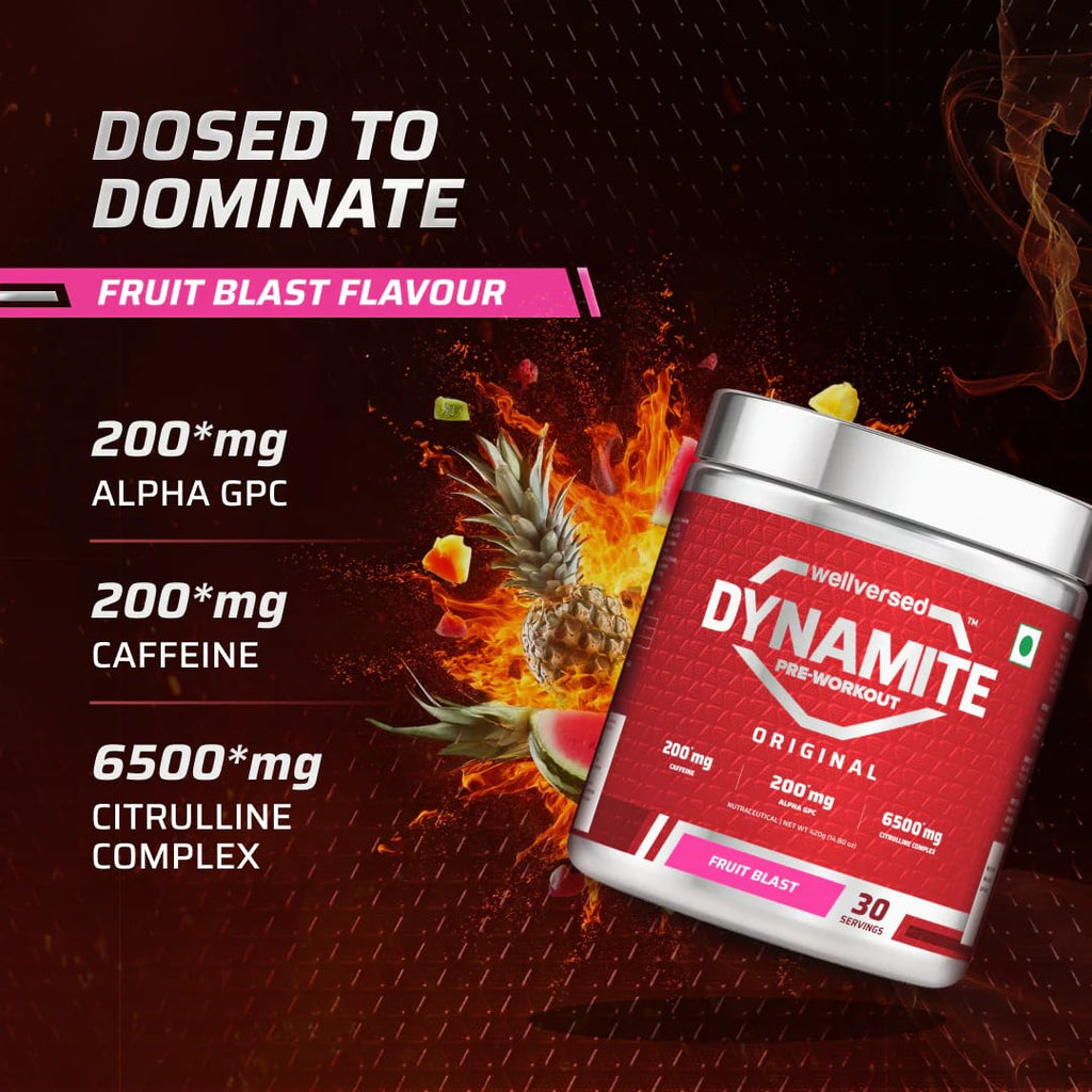 Dynamite Pre-Workout (420g, 30 Servings)