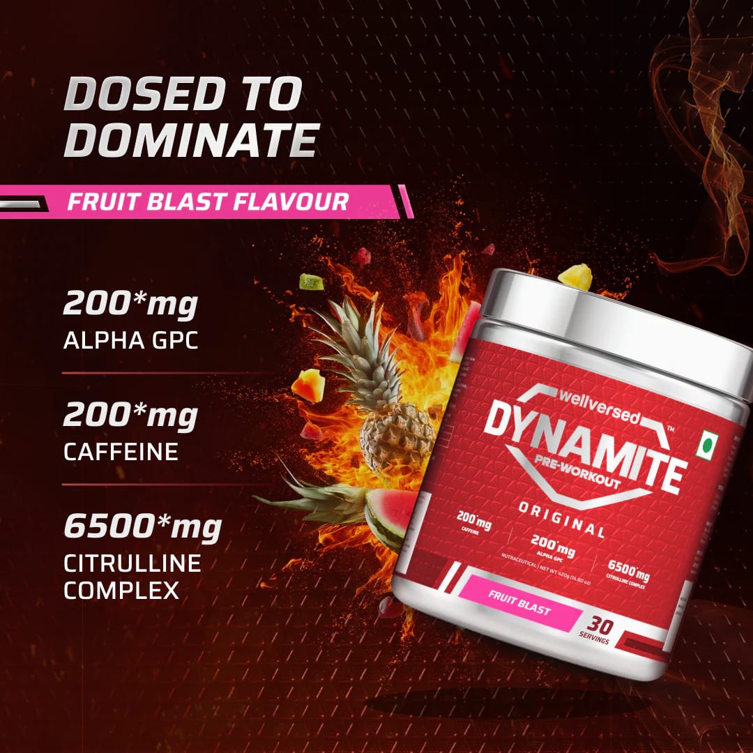 Dynamite Pre-Workout (420g, 30 Servings)