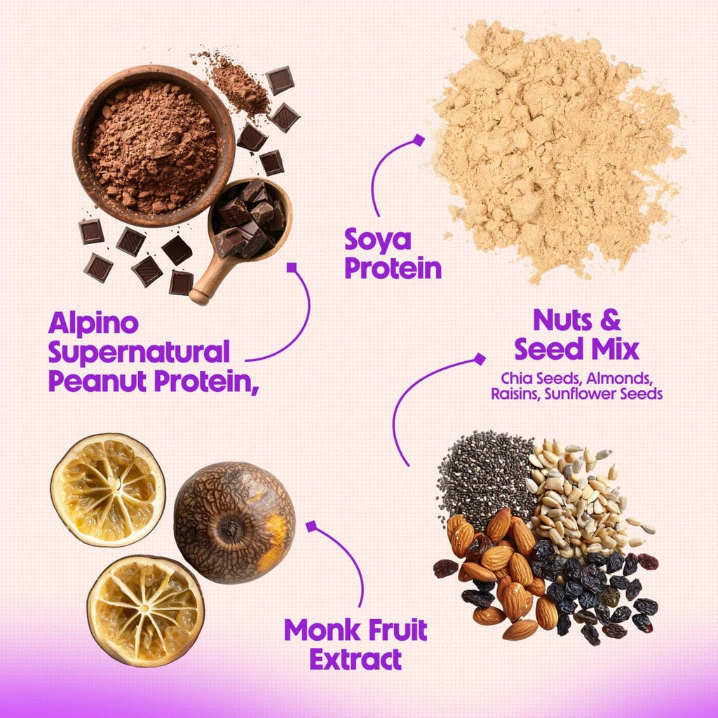 Alpino High Protein Super Rolled Oats Chocolate 2.5kg