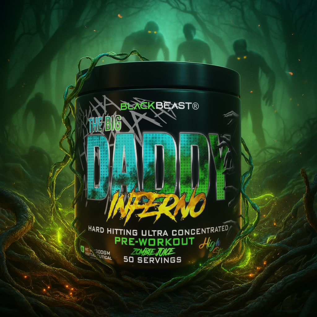 THE BIG DADDY INFERNO PREWORKOUT 50 SERVINGS